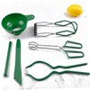BIUDECO 3sets Magnetic Canning Lid Lifters Scald Jar Lifter Tools