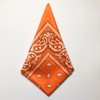 Trifong Bandana, 100% Cotton, Cashew Nut Pattern, Paisley Handkerchief, Unisex,