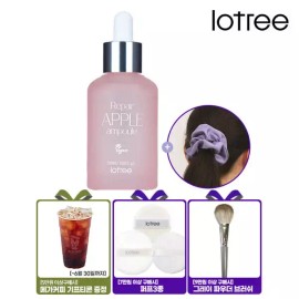 Lotree [로트리] 리페어 피부 장벽 개선 애플 앰플 50ml(증정) 스크런치 Lotree Repair Skin Barrier Improvement Apple Ampoule 50ml (Free Gift) Scrunchie