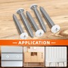#8 x 1/2" Pan Head Wood Screws, Sheet Metal Screws