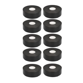 10Pcs Lash Tape 2.5cm Width Strong Adhesion Soft Comfortable Portable Eyelash Extensions Tape for Lash Extensions Black