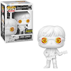 POP John Lennon with Psychedelic Shades Entertainment Earth Exclusive Funko Vinyl Figure (Bundled with Compatible Box Protector Case)
