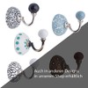 Knober ED09 Ceramic Wall Hook with Ceramic Ball Diameter 6