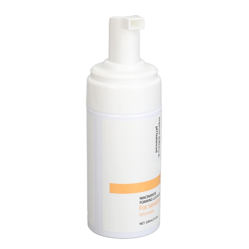Niacinamide Facial Cleanser Deep Cleansing Brightening Whitening Vitamin C Foaming