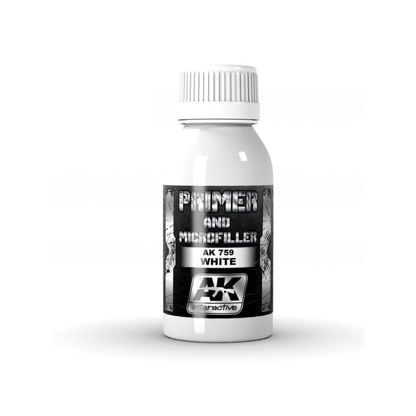 AK AK759 White Primer and MICROFILLER (100ml)