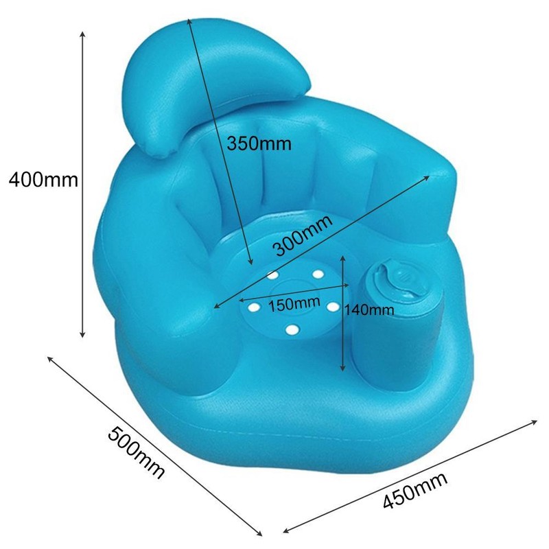 Inflatable Chair for Infant Baby Boys and Girls Blow up