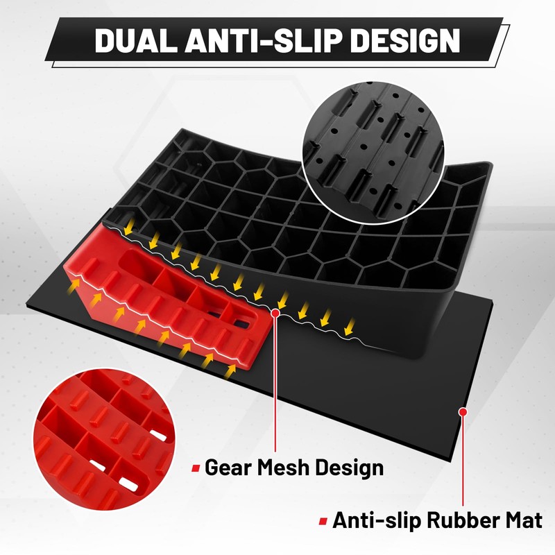 ROBLOCK RV Leveling Blocks Up to G.V.W 35000 LBS, Camper