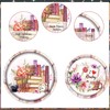 refavor Book Themed Tableware Party Decorations, 96PCS Book Party Paper