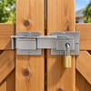 Flip Gate Latch with Padlock Hole,gate Latch for Fence, Heavy