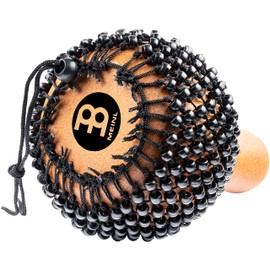 Meinl Percussion Fiberglas Cabasa Instrument - Shaker Instrument with Bead Chain - Adjustable Net - Fiberglass, Brown (CA7BR)