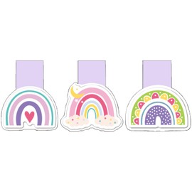 Magnetic Bookmarks Children, Bookmarks Magnetic Children Pack of 3, Bookmarks Girls, Magnets School, Bookmarks Children 1st Grade, Magnetic Bookmark Rainbow
