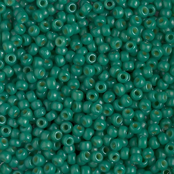 Miyuki Round Rocailles Size 8/0 Seed Bead DURACOAT Opaque Deep