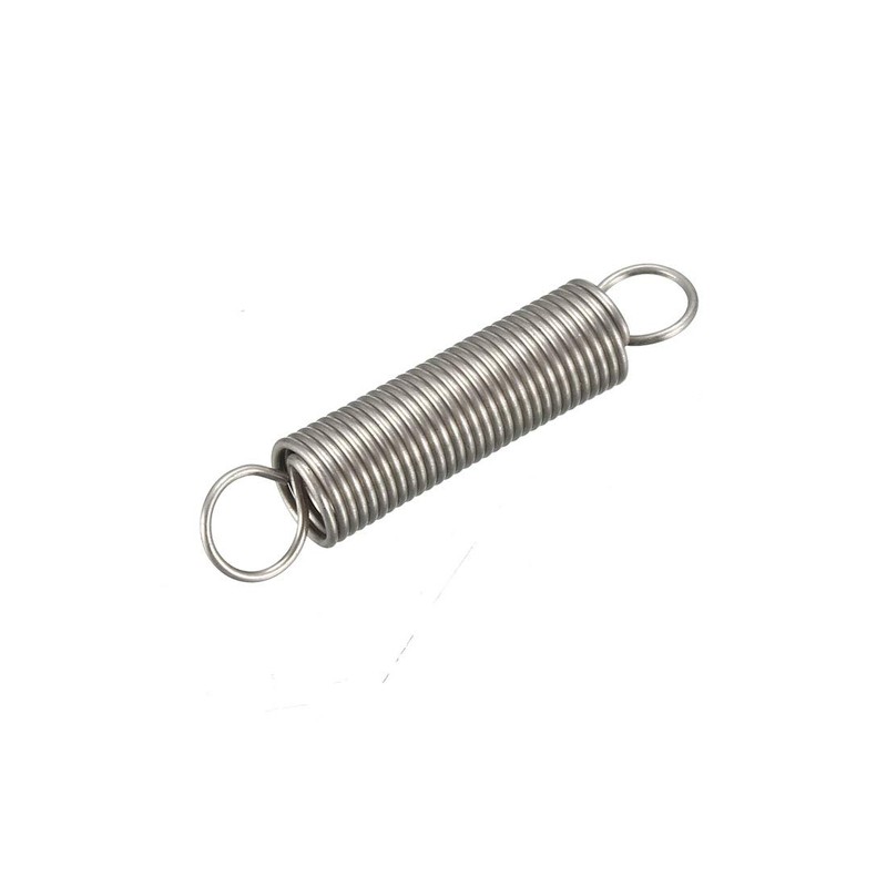 sourcing map Extended Tension Spring Wire Diameter 0.02", OD 0.2",