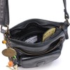 Catwalk Collection Handbags - Women's Woven Leather Shoulder Bag -