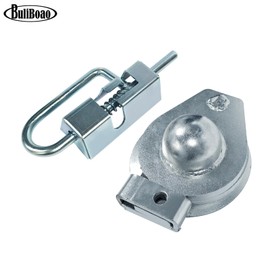BuliBoao Universal Gooseneck Coupler Head with Handle, 30000 lb Capacity, 2-5/16" Ball Fits for Trailers