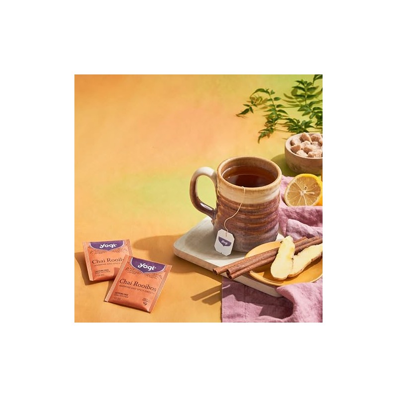 Yogi Herbal Teas, Chai Rooibos 16 ea