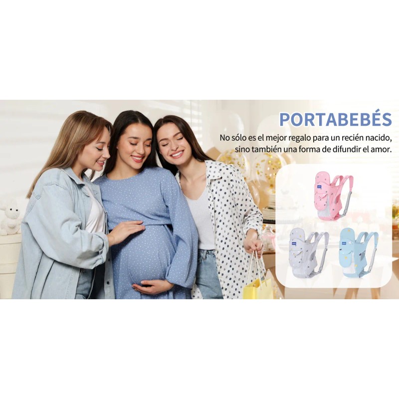 Cangurera Para Bebe Mochila Portabebes Canguros Ergonomica