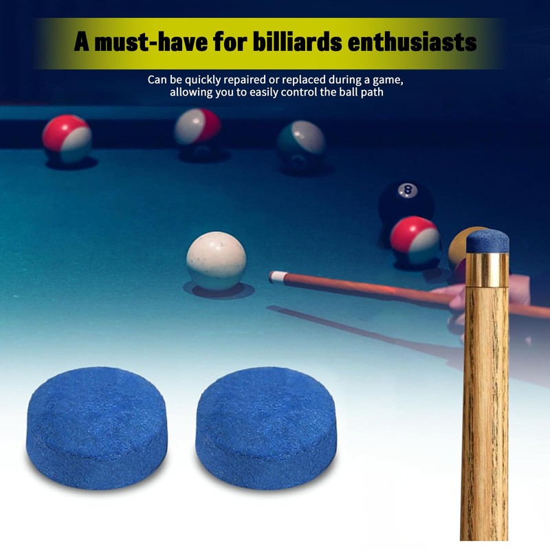 Rhoyee Billiard Pool Cue Tips Pool Cue Tips Replacement Kit