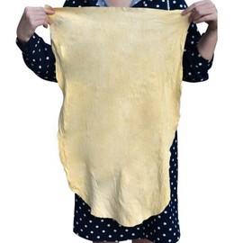 Natural Chamois Leather Car Cleaning Cloth Washing Suede Absorbent Drying Towel VOSO (40X70cm)