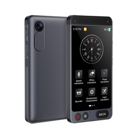 2025 Language Translator Device, Support 142 Languages and Accents, Two Way Real-Time Voice Translation, Online/Offline/AI/Voice/Photo Translation for Travel, Learning and Business, 2000mA