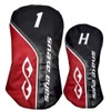 Snake Eyes Golf Boys Junior 8-Piece Set Ages 9-12 Black/Red