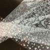20pcs White Lace Starry Sky Nail Foil Decal Sheet Aluminum