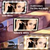 Car Sun Visor Mirror with 60 LED Lights 3 Lighting