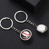 YSDYY 5 Pieces Of Ball Game Theme Keychains, Sports Memorabilia,