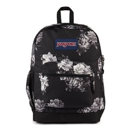 JanSport Cross Town Plus Backpack - Large Main Compartment, Side Water Bottle Pocket, 15-Inch Padded Laptop Sleeve - Magnolia Mirage