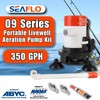SEAFLO 09 Series Portable Livewell Aeration Pump Kit - 12V,