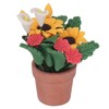 1:12 Miniature Dollhouse Plants Hand Crafted High Simulation Mini Potted