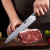 HOSHANHO High Carbon Stainless Steel Carving Knife and Fork Set,Professional