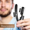 100 BLADES + Facón Professional Classic Straight Edge Barber Razor