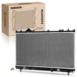 A-Premium Engine Coolant Radiator with Transmission Oil Cooler Compatible with Dodge Neon 2002-2004, SX 2.0 2003-2004 & Chrysler Neon 2002-2002, L4 2.0L, Automatic Transmission