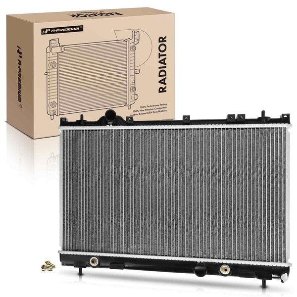A-Premium Engine Coolant Radiator with Transmission Oil Cooler Compatible with