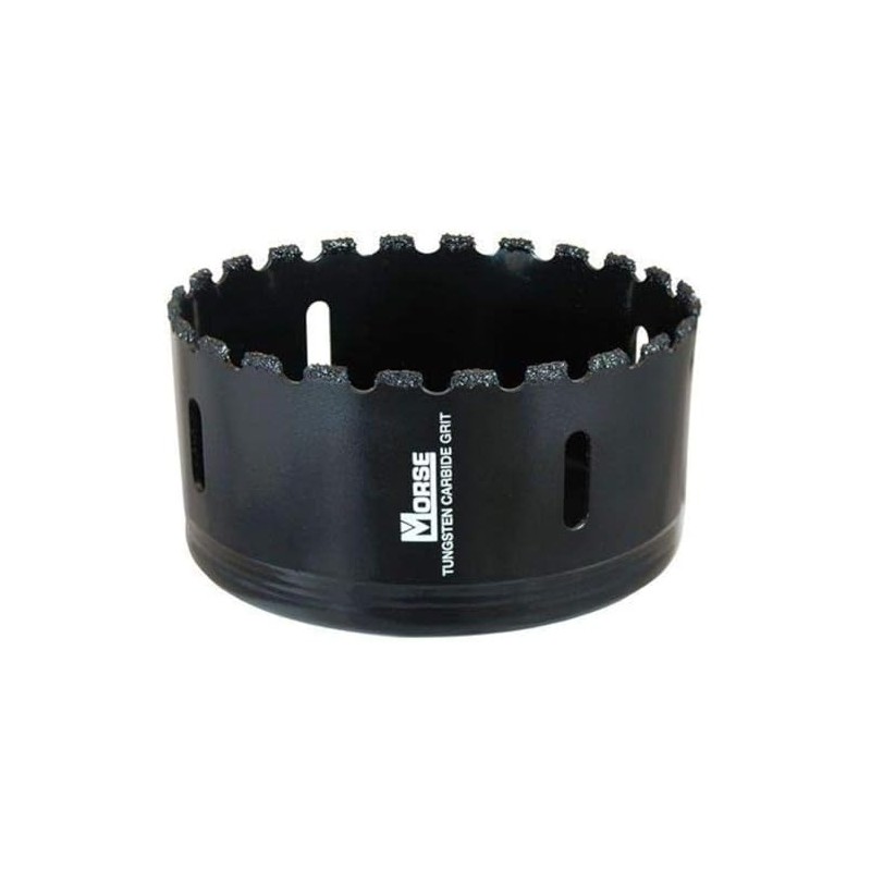 Morse MHSG68 Carbide Grit Edge Hole Saw, 4-1/4" Diameter, 1
