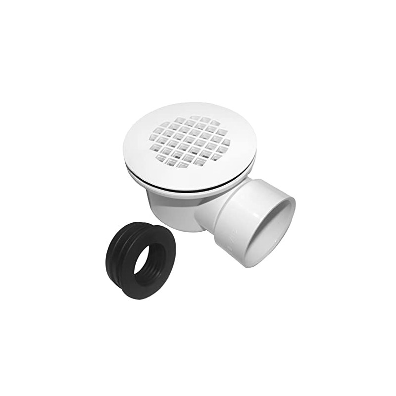 PVC 2''Side Outlet Drain Assembly，for Low Profile Shower Drain Trap