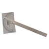 General Tools Angle Protractor #17 Stainless Steel Square Head -