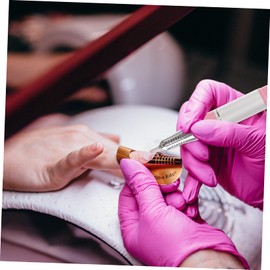 FRCOLOR Professional Nail Drill Handpiece for Electric Manicure Machine Lightweight Low Noise Comfortable Grip Design for Thin Nails