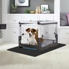 Dog Crate Mat Liner，Washable Pee Pads , Absorbs Urine -