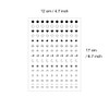 Everjoy Realistic Small Mini Fake Temporary Finger Tattoo Sticker -