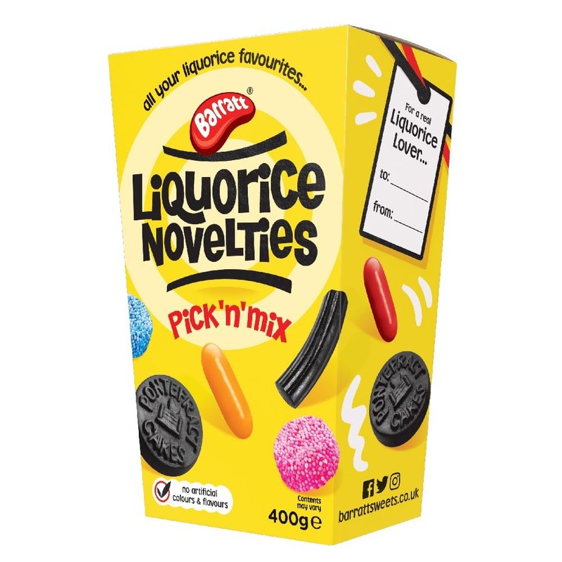 Barratt Liquorice Novelties Pick n Mix Box, 400g (4)