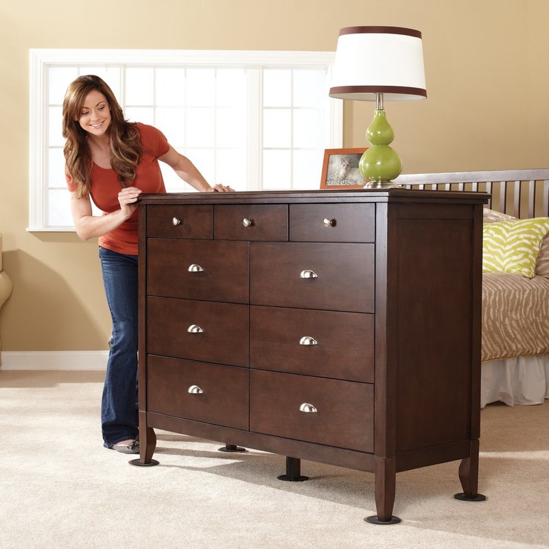 Super Sliders 3 1/2" and 5" Reusable 2-in-1 Furniture Carpet