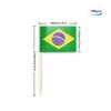 Brazil Flag Brazilian Miniature Toothpick Flags Decorations Small Cupcake Toppers