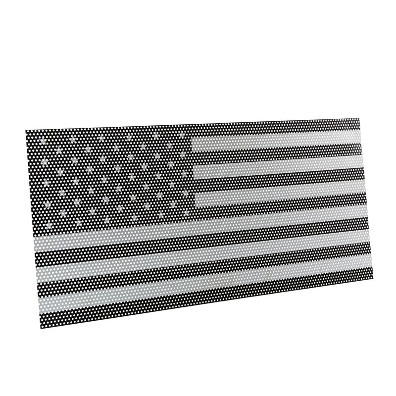 Wrangler Grill Insert Flag Mesh Grille Insert Bug Screen Deflector
