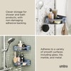 Umbra - Shower shelf made of flex corner