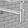 WANDGU Stainless Steel Siphon: Universal Siphon for Bathroom Sink and