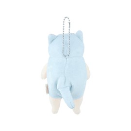 Sinada Global MonE-0088PR Mochi Series Mochi Cat Pastel Ramune (mini) 2.8 x 2.0 x 5.5 inches (7 x 5 x 14 cm) Plush Cat, Animal