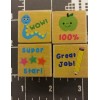 Unbranded Rubber Wood Stamp 4 Teacher school deep etched Apple