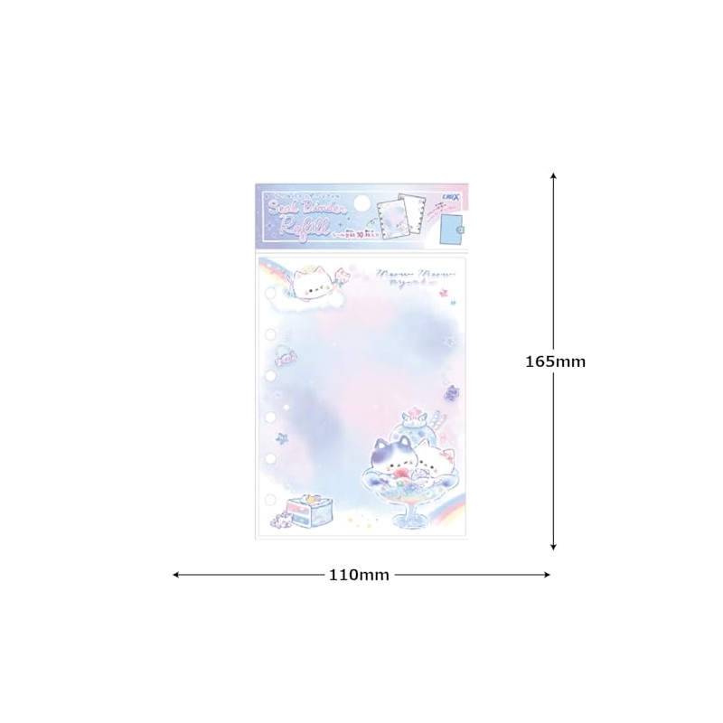 CRUX Sticker Binder Refill Myau Myau Nyanko 136633